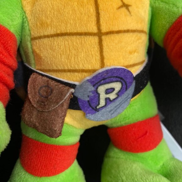 Mattel Teenage Mutant Ninja Turtles 8" Basic Plush Raphael - Picture 5 of 5